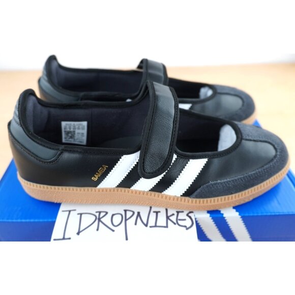 Adidas Samba Jane Black/White Gum Women's Shoes - Picture 7 of 9